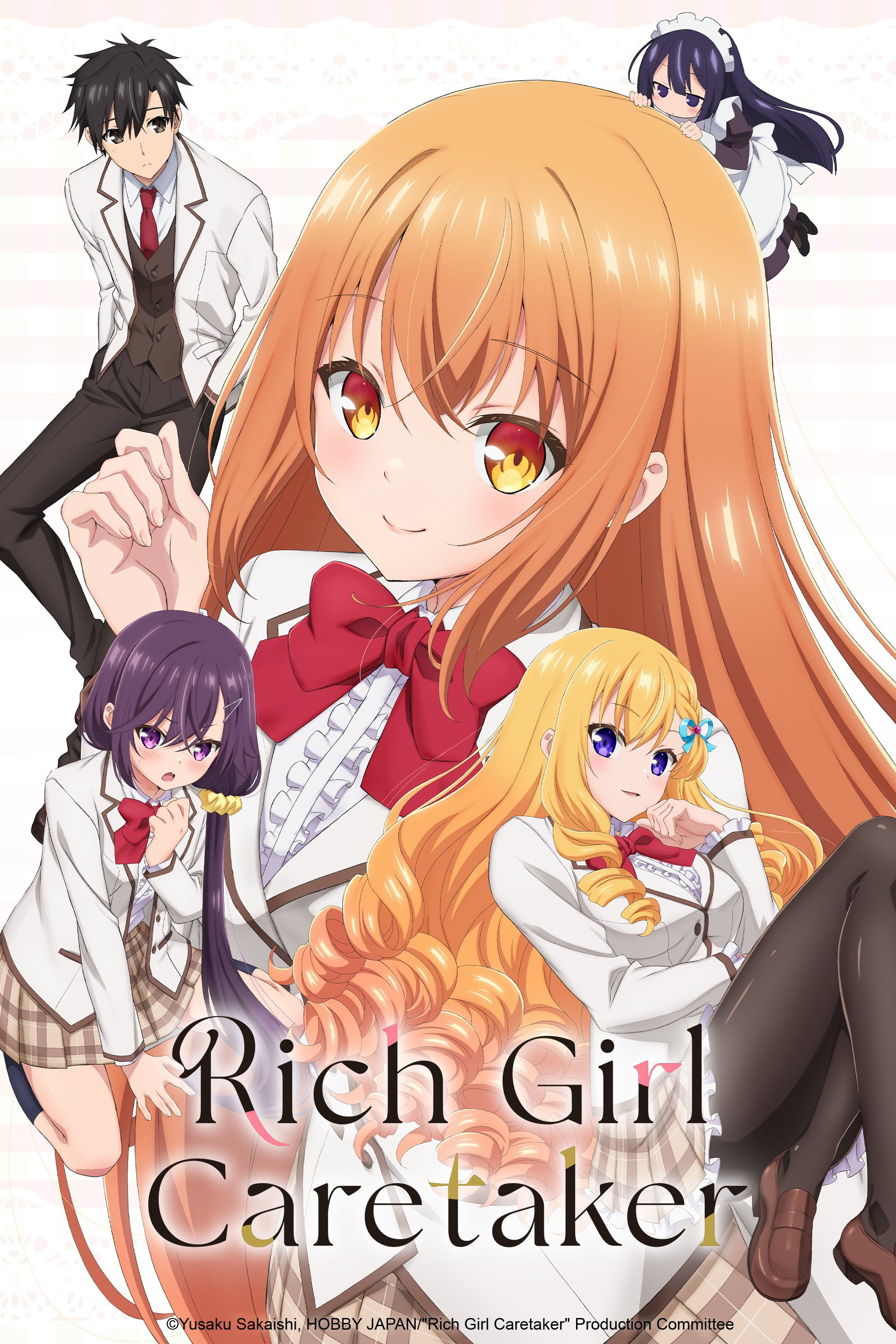 Rich Girl Caretaker: I\'m Secretly the Caregiver of the Most Popular Girl in This Rich Kid School (2026 Anime Series)